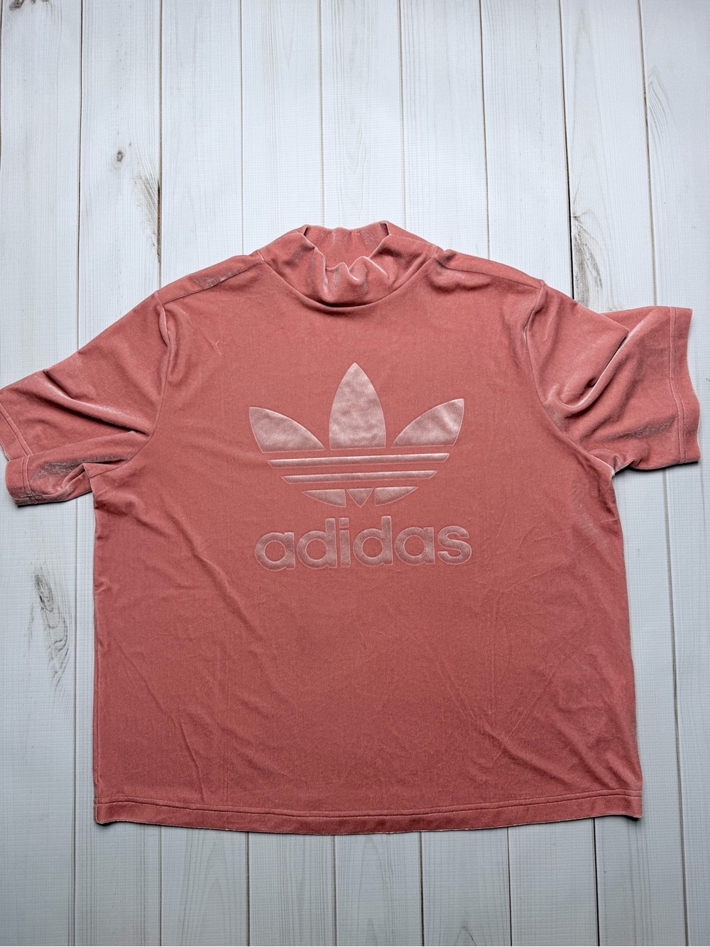 adidas Short Sleeve Shirt - Dusty Rose